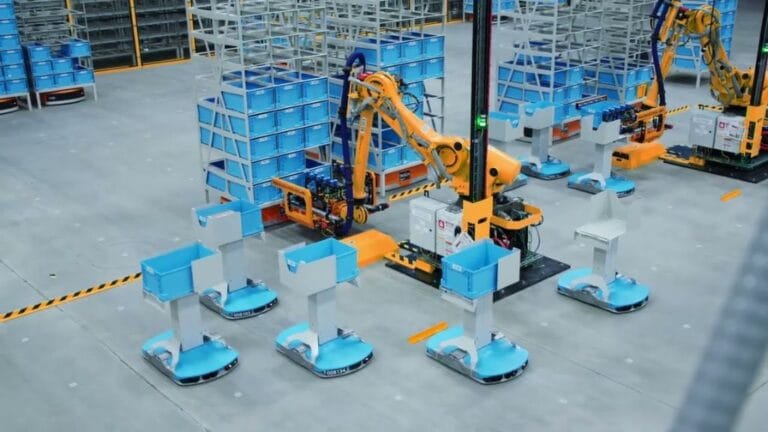 Robots are taking over warehouse work!